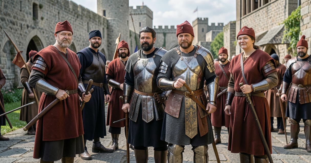 Knights Templar Clothing and Armor